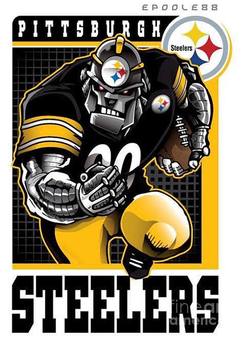 Download 510+ Pittsburgh Steelers Art Cameo